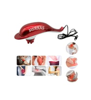 Merxas Tk-808 Elektrikli Yunus Model Masaj Aleti Sırt Basen Karın Omuz Masaj Cihazı Ekstra Başlıklı