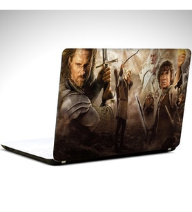 Yüzüklerin Efendisi  Laptop Sticker 12 İnch (29X24CM)