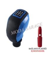 Fiat Linea Mavi Çerçeve Spor Topuzu 5 İleri Mandalsız M421B