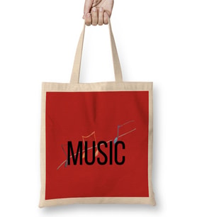 Music Bez Çanta Uzun Saplı