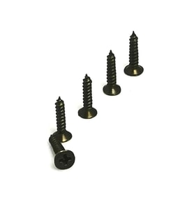 Klips, Menteşe, Ayak, Ağaç, Sunta Vidası 2,2x6,5mm - Siyah 1000 Adet