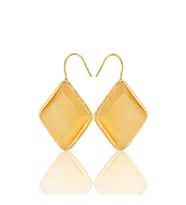 Kadir Jewellery 22 Ayar Altın Kaplama Vintage Küpe -El İşçiliği Ve Hipoalerjenik Küpe