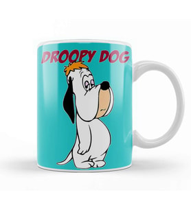 Droopy Dog Kupa Bardak Porselen