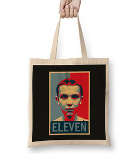 Stranger Things Eleven 04 Bez Çanta Uzun Saplı
