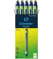 Schneider Xpress 0.8 Mm Fiber Uçlu Kalem Mavi (10'Lu Kutu) (Karışık)