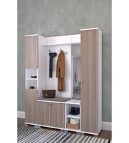 Montana Aynalı 5 Kapaklı Portmanto Takımı, Askılık, Vestiyer Kordoba