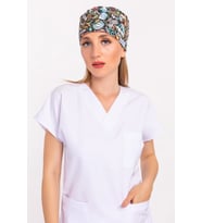 Master Likra Test Desenli Doktor Hemşire Hastane Medikal Cerrahi Bone (Karışık)