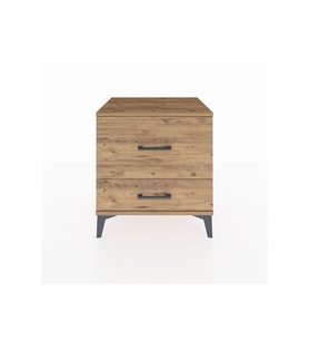 Hyperion Komodin 2 Çekmeceli 60x44x64 Çam-Çam