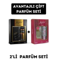 Jagler Classic Avantajlı Çift Parfüm Seti ( Parfüm 60 ml (K) + 90 ml (E) + ( 2 Adet Deodorant 150 ml ) (K.Pembe)