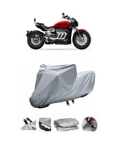 Triumph Rocket 3 GT  Gri Motosiklet Brandası ARKA ÇANTA UYUMLU DEĞİLDİR