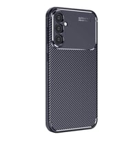 Samsung Galaxy S25 Kılıf Auto Focus Karbon Kapak - Lacivert