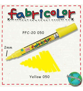 Zig Fabricolor Örtücü Kumaş Boyama Kalemi SARI 
