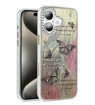 Durukar® iPhone 16 Plus Kılıf Blade Aynalı Desenli Kapak - Desen 6