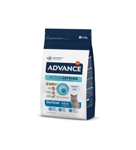 Advance Cat Sterilized Hindili Kısır Kedi Maması 1,5 kg