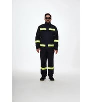 Alev Almaz İş Güvenliği Takımı Yangın Giysisi 10031 Projacket Koruma Smy Yüksek