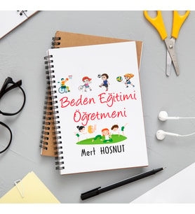 Beden Eğitimi Öğretmeni Defteri Kişiye Özel