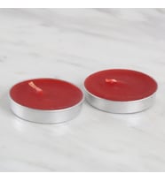 2'Li Tealight Mum Kırmızı