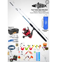 Yüksek Performanslı 210cm Spin Olta Seti 5-30GR + 5000'lik Makine (3+1BB)