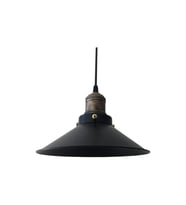 S Retro Siyah Sarkıt Avize 23cm
