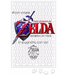 The Legend of Zelda Ocarina of Time Puzzle 240 Parça Yapboz