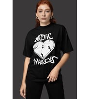 Arctic Monkeys Baskılı Unisex Oversize Efsane Müzik Grubu Tişört