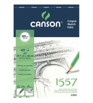 CANSON A3 1557 RESİM VE ÇİZİM BLOK 120 GR 40YP 120A340US