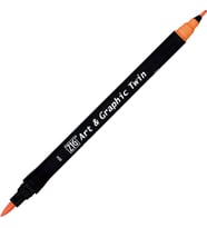 Zig Art & Graphic Twin Marker Çizim Kalemi 4 Orange 