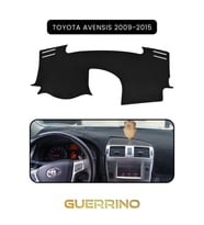 TOYOTA Avensis (2009-2015)TORPİDO KORUMA HALISI SİYAH KENAR