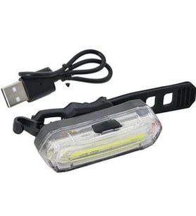 Rectus Bisiklet Ön Far 8 Fonksiyonlu 16 Chip 100 Lümen- Usb Şarjlı (Beyaz)