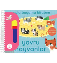 Suyla Boyama Kitabım - Yavru Hayvanlar