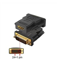 CODEGEN CDG-CNV37 DVI (24+1)-HDMI Görüntü Adaptörü Siyah