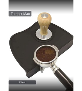Tamper Matı Silikon Kahve Tamper Matı