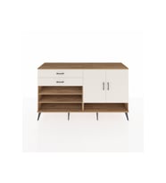 Hyperion Konsol 4 Raflı 2 Çekmeceli 2 Kapaklı 176x44x99 Çam-Aytaşı