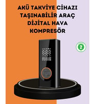 150 Psı Dijital H.a Pompası Akü Takviye Ve Powerbank Özellikli