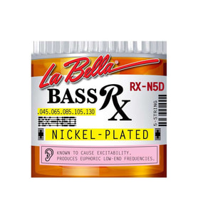 Gitar Aksesuar Bas Tel Labella 5 Telli LB-RX-N5D 0,45