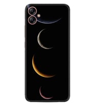 Samsung Galaxy A04E Kılıf Resimli Desenli Silikon Platinium Series Gezegenler 1901