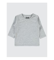Civil Baby Kız Bebek Sweatshirt 6-18 Ay Karmelanj (Gri)
