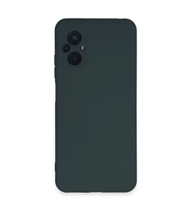 Xiaomi Poco M5 Kılıf Nano İçi Kadife Silikon - Koyu Yeşil