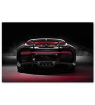 Cakatablo Bugatti Chiron Divo Arka Görünüş MDF Tablo