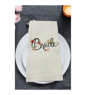 Bride baskılı peçete 20 Adet