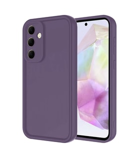 Galaxy A17 5G Viera Silikon - Mürdüm