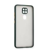 Xiaomi Redmi Note 9 Kılıf Montreal Silikon Kapak - Yeşil