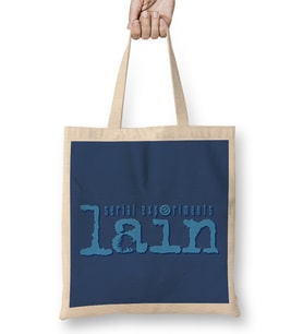 Serial Experiments Lain Manga Japan Jap Bez Çanta Uzun Saplı
