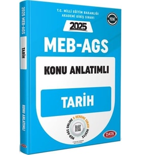 2025 MEB AGS Tarih Konu Anlatımlı Data Yayınları