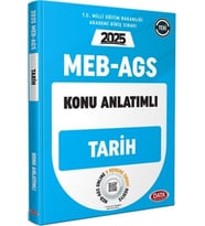 2025 MEB AGS Tarih Konu Anlatımlı Data Yayınları