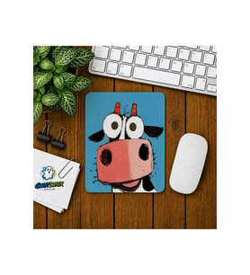 Komik Hayvan Figürlü Baskılı Oyuncu Mousepad 0131