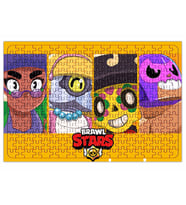Brawl Stars Rare Characacters Puzzle 240 Parça Yapboz