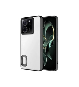 Xiaomi Mi 13T Pro Uyumlu Kılıf Kamera Korumalı Logo Gösteren Zore Omega Kapak