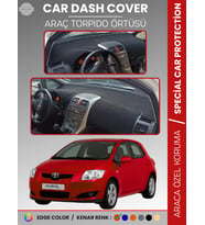 TOYOTA AURİS (2006-2012) Torpido Örtüsü Ön Göğüs Halı Torpido Koruma Tam Uyum UV Koruma Kolay Montaj