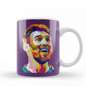 Messi Fcb Kupa Bardak Porselen